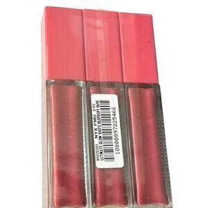 x3 NYX Professional Makeup UltimateGlow Shimmer Liquid Eyeshadow Raspberry Ravee